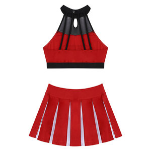 Cheer Club Rhinestone Cheerleading Uniforms Custom Competition All <b>Stars</b> Different Color Size High Quality Women Silk/Cotton - Product Image 5