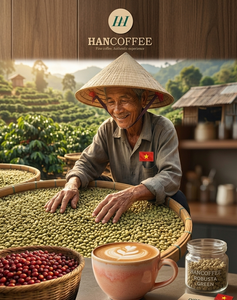HANCOFFEE Récolte 2025-2026 Café Vert Robusta du Vietnam de Haute Qualité - GRADE 1 Nettoyé/Lavé/Procédé au Miel - Échantillon Gratuit - Product Image 6