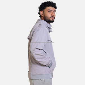 Nardon Apparel OEM de qualité supérieure Logo personnalisé Veste coupe-vent à capuche pour hommes à la mode en plein air 100% - Product Image 4