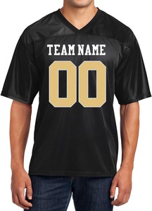 American Football Jersey Manufacturer Polyester <b>Mesh</b> <b>Screen</b> Printing OEM Custom Design Breathable Durable Team Sportswear - Product Image 3