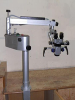 Microscope ophtalmique sur table, microscope chirurgical, microscope ophtalmique électrique certifié CE, grossissement 20x