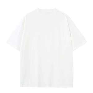 Camiseta Unisex de Manga Corta 100% Algodón, de Alta Calidad, para Impresión Serigráfica OEM, Tallas Grandes para Hombre - Product Image 4