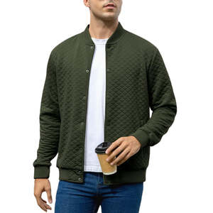 Chaqueta de Invierno para Hombre, Textura de Lujo, Mezcla de Lana, Acabado Suave, Silueta Contemporánea y Elegante - Product Image 4