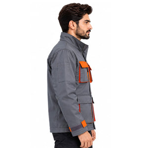 Veste de sécurité réfléchissante imperméable haute visibilité ANSI Classe 1 avec logo personnalisé, design tendance pour travaux de construction et routiers - Product Image 5