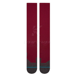 Winter 100% Wool Knitted Soccer <b>Socks</b> with Cuff Logo <b>High</b> Performance Fit for Soccer Practice and Sports Training - Product Image 3
