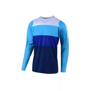 เสื้อเจอร์ซีย์มอเตอร์ครอสผู้ชายไซส์ใหญ่ ระบายอากาศได้ดี ผลิตจากผ้าฝ้าย % 100 ใช้ได้ทุกฤดู ดีไซน์ปรับแต่งได้ พิมพ์ลายดิจิทัล แขนยาว รับผลิตแบบ OEM MIRZ - Product Image 3