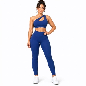 Ropa Deportiva al por Mayor para Gimnasio, Conjuntos de 2 Piezas para Mujer, Chaquetas de Yoga, Leggings de Entrenamiento, Sujetadores Deportivos, Conjunto de Ropa Deportiva - Product Image 1