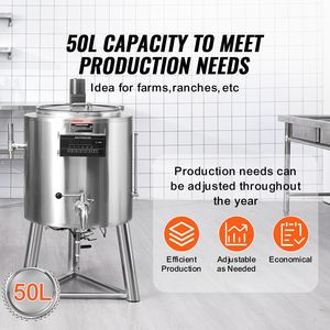 Pastorizzatore Commerciale da 50L per Latte, Uova e Succhi, in Acciaio Inossidabile 304 per Uso Alimentare, Pastorizzazione Professionale - Product Image 4