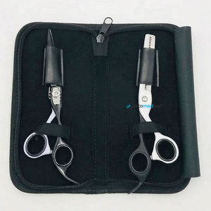Ciseaux de coiffure professionnels de 6 pouces en acier inoxydable 4Cr13 pour droitiers, ciseaux de barbier affûtés pour la coupe et l'éclaircissement des cheveux - Product Image 6