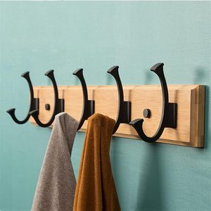 Handmade Wooden <b>Wall</b> Hanger Affordable Price <b>Wall</b> <b>Hook</b> Rack for Clothes <b>Keys</b> Bags and Storage - Product Image 1