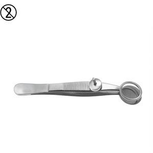 Pinzas para Calázion de un Solo Uso, Desechables, Oftálmicas, Quirúrgicas, de Acero Inoxidable, Microquirúrgicas - Product Image 2