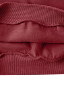Sudadera con Capucha y Cuello en V, Holgada, de Felpa Suave, con Logotipo Estampado en la Parte Delantera, Apliques, Manga Larga, Cómoda, Informal, para Mujer, Invierno - Product Image 2
