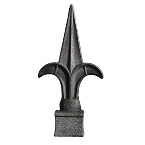 Garden Buildings Accessories Main Gate Fence Decoration Wrought Iron Components Anti-rust Weldable Waterproof Powder Coated - Product Image 1