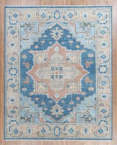 Export Quality <b>Traditional</b> Oushak Geometric Wool <b>Rug</b> Handmade Luxury Carpet Wholesale - Product Image 4