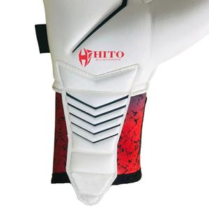 <b>Goalkeeper</b> <b>Gloves</b> High Foam Latex 3mm Backhand Silicon Inject Cresco Cut Removable Strap Thumb Wrap Rubber T-Tab - Product Image 6