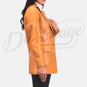 Women's <b>Leather</b> <b>Jacket</b> Women Dark Green Genuine <b>Leather</b> Hooded <b>Jacket</b> Slim Fit Removable Hood Premium Sheepskin Casual Winter - Product Image 4