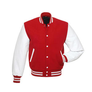 Veste de baseball varsity personnalisée avec logo OEM pour homme, imperméable, respirante, boutonnée, pour l'hiver, pour adultes - Product Image 3