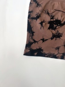 Shorts de yoga taille haute sans couture pour femmes, directement de l'usine, pour fitness et gym, avec logo personnalisé, OEM, ODM, vente en gros, marque privée - Product Image 3