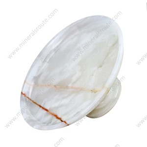 Nouveau style, bol en onyx naturel poli à 100 %, pièce décorative unique pour fruits et légumes, plat/bol à fruits en onyx de haute qualité - Product Image 3