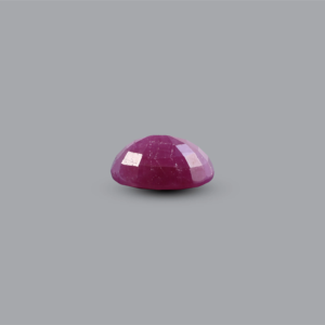 4.45 Carat Oval Cut African Ruby Loose Gemstone for Fine Jewelry - Product Image 3