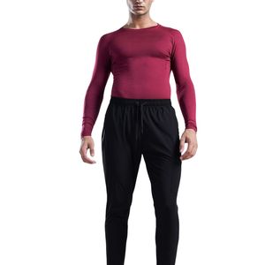 Custom Mens Long Sleeve Compression Shirt Quick Dry Breathable Fitness Gym Workout Athletic Base Layer Training Top OEM - Product Image 4