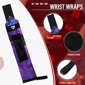 Sangles de musculation professionnelles avec coutures renforcées pour l'entraînement et la remise en forme - Product Image 3