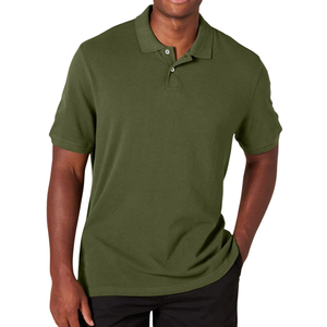 Camiseta Polo Clásica de Algodón para Hombre, Logotipo Bordado Personalizado, Manga Corta, Ropa Casual de Lujo, Camiseta Polo Slim de Algodón Pima - Product Image 5