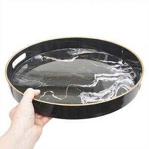 Bandeja de Servir de Madera Ecológica Hecha a Mano con Estampado Animal, Recubierta con Polvo, con Logotipo Grabado Personalizado, Apta para Lavavajillas y Microondas - Product Image 5