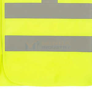 Chaleco de Seguridad Reflectante de Poliéster Transpirable de Alta Calidad con Múltiples Bolsillos para Trabajadores de la Construcción - Product Image 5