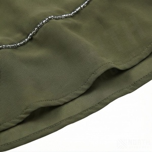 Nueva Abaya para Mujer con Cuentas de Diamantes Hechas a Mano, Vestido Musulmán para Ramadán y Eid, Ropa Modesta, Túnica Hijabi, Vestidos Elegantes - Product Image 6