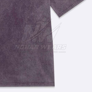Service OEM – T-shirts légers pour hommes effet délavé – T-shirts slim fit pour hommes effet délavé, très tendance - Product Image 6