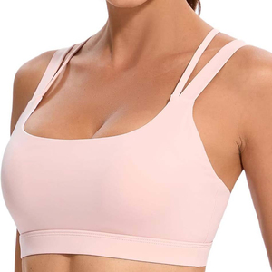 Soutien-gorge de sport OEM pour femme à maintien intégral, sublimation, 93 % polyester, 7 % élasthanne, pour yoga, fitness et entraînement - Product Image 2