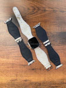 Correa de reloj de piel de vaca occidental, correa de reloj metálica de cuero genuino, accesorios de reloj occidental de alta calidad para mujer - Product Image 3