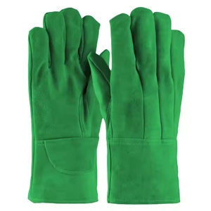 Equipo de Protección Personal, Guantes de Seguridad de Cuero Vacuno, Guantes de Soldadura Resistentes al Calor, Guantes de Uso General Resistentes a Desgarros - Product Image 4