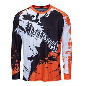 Maillot de motocross personnalisé avec design sublimé, vêtements de course moto pour adultes, vêtements de moto, maillot MX - Product Image 1