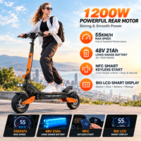 Trottinette électrique pliable pour adultes, tout-terrain, haute vitesse 55 km/h, G2 Max, charge maximale 150 kg, freins à disque doubles, feux latéraux, entrepôt UE/États-Unis