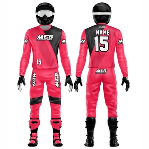 Stylish Design Ladies and Men's 100% Customized Stretch Fabric Sublimation Printing Dirt Bike Off Road ATV Motocross Racing Gear - Product Image 1