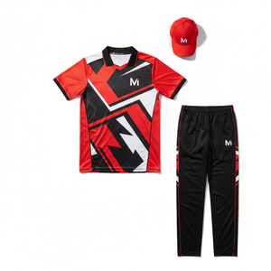 Custom Sublimated T20 Cricket Jersey And Pants Wholesale Breathable Cricket Uniforms Professional Teamwear Sports Apparel - Product Image 1