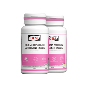 HODAF Suministro de Fábrica OEM ODM Marca Privada Suplementos Herbales Suplemento de Ácido Fólico Tabletas de Ácido Fólico Venta al por Mayor - Product Image 3