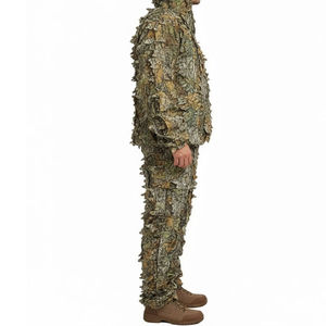 Traje Ghillie 3D con Camuflaje de Hojas, Ropa de Caza Transpirable, Traje de Francotirador, Uniforme para Observación de Aves en el Bosque y Entrenamiento al Aire Libre - Product Image 2