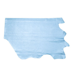 Durable Sky Blue Pebble Grain <b>Leather</b> Designed For Master Artisans Creating Custom Handbags Purses Shoes And Accessories - Product Image 6