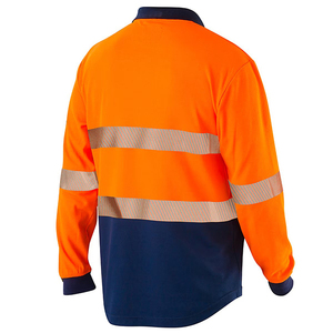 Wholesale High Visibility Long Sleeve Reflective Mining Work <b>Shirt</b> Safety <b>Welding</b> <b>Shirt</b> Hi Vis Workwear - Product Image 5