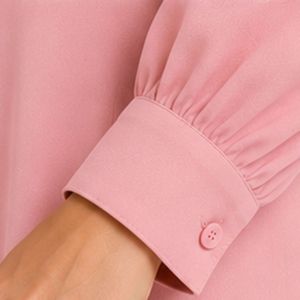 Pink and Dandelion Women Embroidered Blouse and Maxi <b>Skirt</b> Set <b>Long</b> Sleeve Button Up High Waist Modest Two Piece Outfit OEM - Product Image 4
