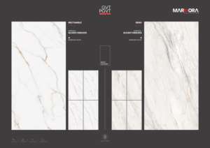 Azulejo de Porcelana Brillante de Formato Grande 24x48 Pulgadas, Acabado Premium, Estilo Mármol, para Paredes y Pisos, Diseño Comercial y Residencial - Product Image 3