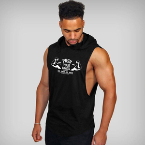 Débardeur décontracté pour homme, respirant, haute qualité, prix bas, été, personnalisable OEM, polyester/coton, en vente - Product Image 2