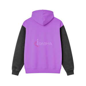 เสื้อฮู้ดดี้ผ้าฟลีซคอตตอนแบบโอเวอร์ไซส์สั่งทำพิเศษ หนานุ่ม ใส่ได้ทั้งชายและหญิง  ออกแบบโลโก้เองได้ สไตล์สตรีทแวร์ - Product Image 2
