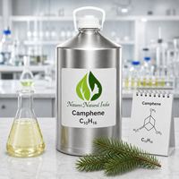 Huile Essentielle de Camphène Naturel d'Inde de Qualité Industrielle, 100% Pure, Distillée à la Vapeur, Arôme Boisé de Pin