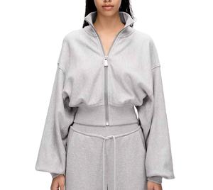 Nouveau pull à capuche pour femmes, doux et élégant, 100% coton, adapté à la détente en intérieur et en extérieur, manches longues, été - Product Image 4