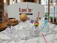 Théière carrée moderne en verre transparent avec mini-infuseur, bouilloire 1L avec couvercle, réutilisable, sans poignée, pour service de boissons de bar et de fête