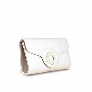 Pochette de soirée grise P24217 - Product Image 2